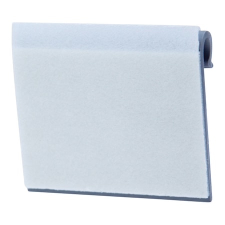 Jandorf Cable Clip, PVC, 1/8 in Bundle Dia., Gray, 1 in L 61411